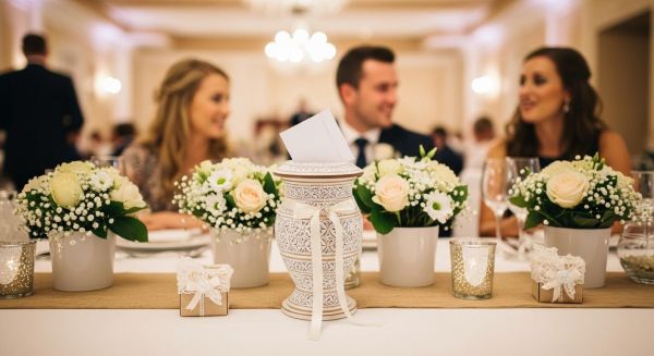 Urne de mariage : la touche élégante pour sublimer votre réception