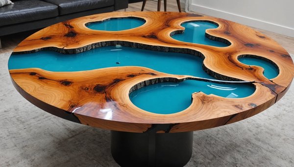 Table bois époxy : créez l'œuvre d'art de votre intérieur